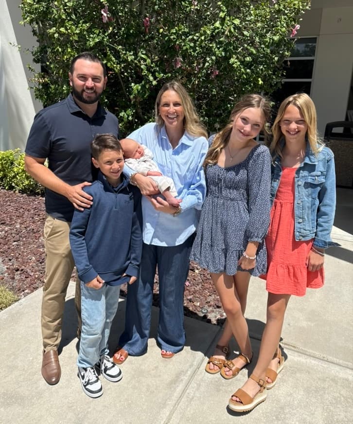 Kyle Stanton and family